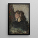Reproductie van het schilderij portret van de schilderes Oda Krohg - Christian Krohg