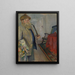 Zelfportret - Christian Krohg — ingelijst kunstwerk aan de muur
