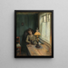 Moe, Christian Krohg — ingelijst kunstwerk aan de muur