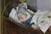 Tulla, de kleindochter van de kunstenaar - Christian Krohg — weergave van het kunstwerk