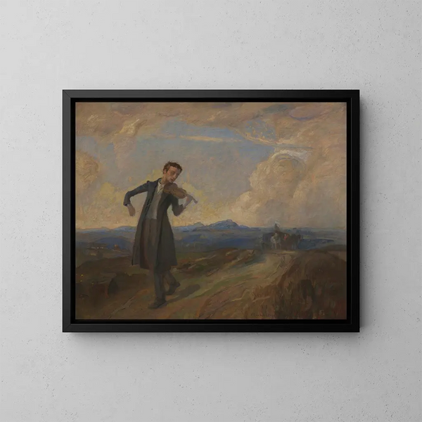 The useless one - Christian Landenberger — framed artwork on a wall