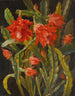 Kerstcactus schilderij - Christian Mühlbach — weergave van het kunstwerk