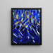 Abstractie van de Blauwe Berg - Christian Rohlfs — ingelijst kunstwerk aan de muur