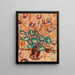 Cyclamen - Christian Rohlfs — ingelijst kunstwerk aan de muur