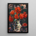 Reproductie van het schilderij Dahlias - Christian Rohlfs