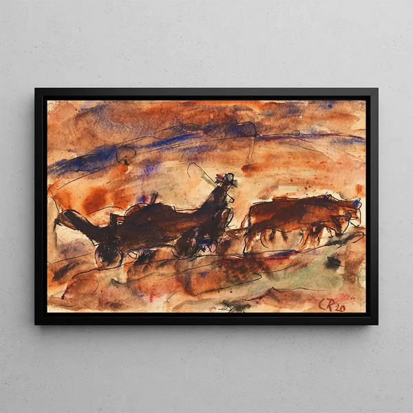 Christian Rohlfs - Ochsenfuhrwerk.webp