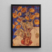 Calceolaria - Christian Rohlfs — ingelijst kunstwerk aan de muur