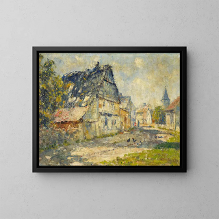 Christian Rohlfs - Village Street in Ehringsdorf near Weimar.webp