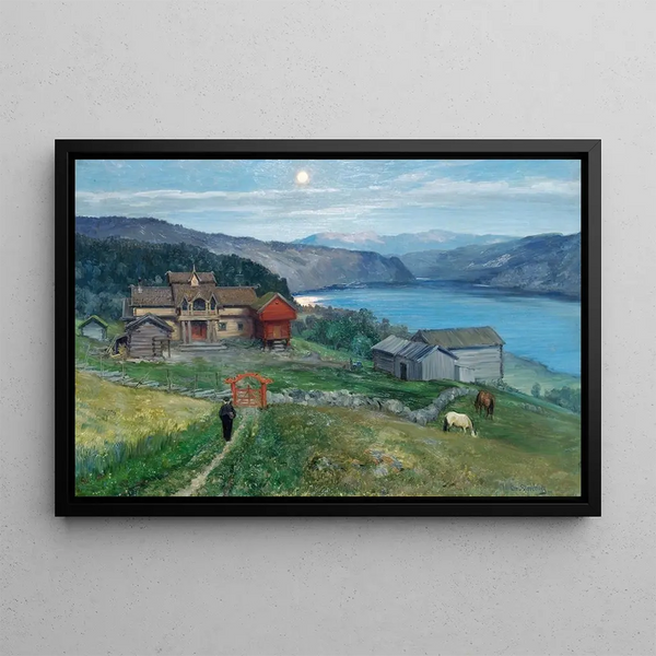 Christian Skredsvig - A Fine Farm At Last.webp