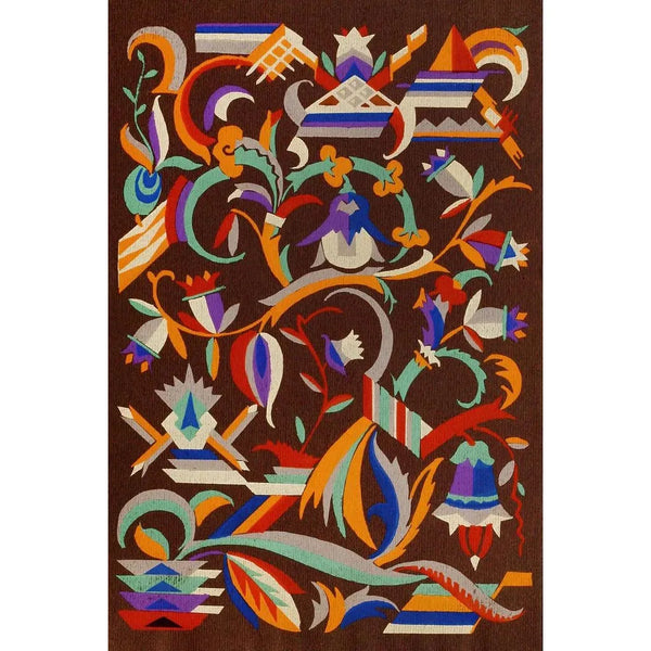 Ornamentale vormen voor toegepaste kunst op oppervlak Pl 01 - Christian Stoll — ingelijst kunstwerk aan de muur