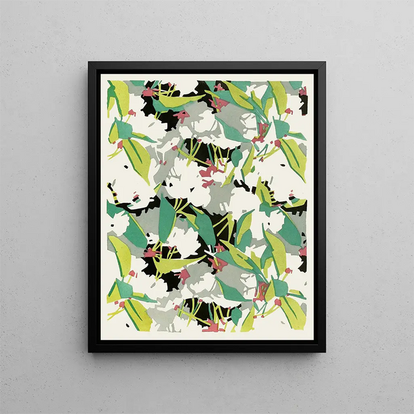 Decorative shapes for surface Pl 12 - Christian Stoll — framed artwork on a wall