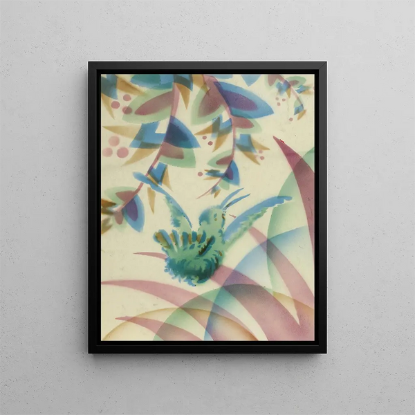 Formes décoratives pour la surface Pl 15 - Christian Stoll — framed artwork on a wall