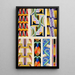 Ornamental Forms for Applied Art on Surface Pl 18 - Christian Stoll — framed artwork on a wall
