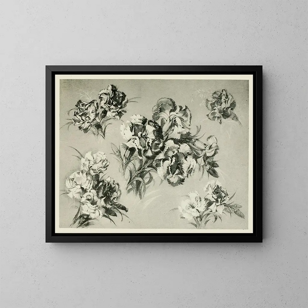 Formes de bijoux appliqués pour la surface Pl 31 - Christian Stoll — framed artwork on a wall