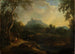 Berglandschap met beek - Christian Wilhelm Ernst Dietrich — weergave van het kunstwerk