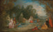 Feestelijke buitenlucht - Christian Wilhelm Ernst Dietrich — weergave van het kunstwerk