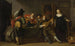 van een genre scène in een taverne - Christoffel Jacobsz van der Laemen — weergave van het kunstwerk