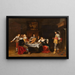 Compagnie joyeuse - Christoffel Jacobsz van der Lamen — ingelijst kunstwerk aan de muur