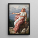 van Het afscheid van Alcyone van haar echtgenoot naar De Metamorphosen van Ovidius, canto XI - Christoffer Wilhelm Eckersberg — ingelijst kunstwerk aan de muur