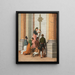 Devotie aan de Heilige Poort van de Sint-Pietersbasiliek - Christoffer Wilhelm Eckersberg — ingelijst kunstwerk aan de muur