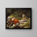Hagar en Ismaël in de woestijn - Christoffer Wilhelm Eckersberg — ingelijst kunstwerk aan de muur