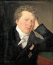 L'avocat et homme d'État Anders Sandersted - Christoffer Wilhelm Eckersberg — weergave van het kunstwerk