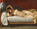Model liggend - Christoffer Wilhelm Eckersberg — weergave van het kunstwerk