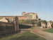 Porta Angelica en deel van het Vaticaan - Christoffer Wilhelm Eckersberg — weergave van het kunstwerk