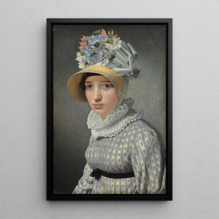 Christoffer Wilhelm Eckersberg - Portrait Of The Model Maddalena Or Anna Maria Uhden.webp