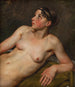 Vrouw naakt liggend - Christoffer Wilhelm Eckersberg — weergave van het kunstwerk