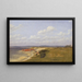 van Tuileries de Renbjrg près du fjord de Flensburg - Christoffer Wilhelm Eckersberg — ingelijst kunstwerk aan de muur