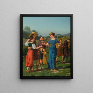 Christoffer Wilhelm Eckersberg - The Maiden from Afar From the poem by Schiller.webp