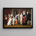 La Famille Nathanson - Christoffer Wilhelm Eckersberg — ingelijst kunstwerk aan de muur