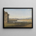 Uitzicht vanaf de Fontana Acetosa, Rome - Christoffer Wilhelm Eckersberg — ingelijst kunstwerk aan de muur