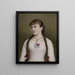 Antonia Johanna Schwemmer 1874–1926 uit Tapfheim - Christoph Deininger — ingelijst kunstwerk aan de muur