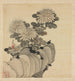 Reproductie van het schilderij Chrysanthemum en rots - Chen Hongshou