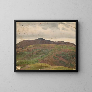 Chrystian Breslauer - Landscape with a meadow and a range of hills sketch.webp