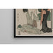 Reproductie van het schilderij Chushingura - Act V van De Magazijn van Loyaliteit - Kitagawa Utamaro