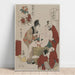 Reproduction of the painting Chushingura Painting - Act X of the Treasure of Loyalty - Kitagawa Utamaro