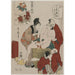 Reproduction of the painting Chushingura Painting - Act X of the Treasure of Loyalty - Kitagawa Utamaro