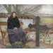Reproduction of the painting Cemetery of Fløng - Laurits Andersen Ring