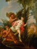 Alphée die Aréthuse achtervolgt - Cirkel van Antoine Coypel — weergave van het kunstwerk