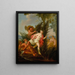 Alphée die Aréthuse achtervolgt - Cirkel van Antoine Coypel — ingelijst kunstwerk aan de muur