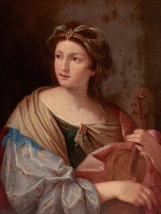 Circle Of Giovanni Andrea Sirani - Woman with a Violin.webp