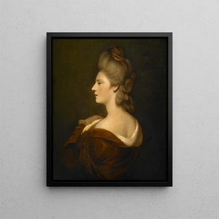 Circle Of Joshua Reynolds - Portrait Of A Woman Presumed To Be Mrs James Fox.webp