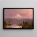 Mont Hood, Oregon - Cercle de Sanford Robinson Gifford — ingelijst kunstwerk aan de muur
