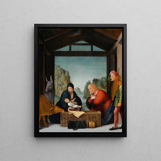 Circle of Bartolommeo Suardi - The Adoration of the Shepherds.webp