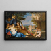 Renaud en Armide - Cirkel van Francesco Albani — ingelijst kunstwerk aan de muur