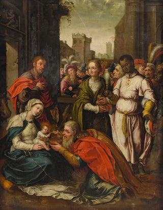 Circle of Frans Francken the Younger - Adoration Of The Magi.webp