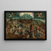 La table de Cébès - Cercle de Hendrik Goltzius — ingelijst kunstwerk aan de muur